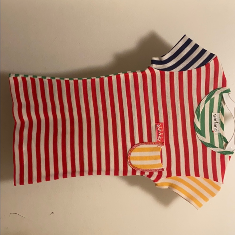 Kids multicolored fitted shirt